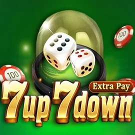 Official Casino Games logo: 7up 7 down by TaDa Gaming at Spinsy Casino