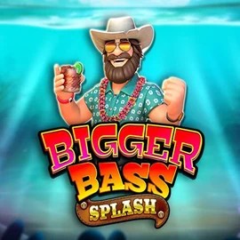Bigger Bass Splash logo by Pragmatic Play at Spinsy Casino