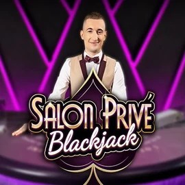 Blackjack Salon Privé casino game by Ezugi – featured logo at Spinsy Casino