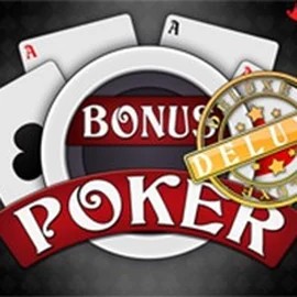 Official Table Games logo: Bonus Poker Deluxe - 3 Hands by RTG (Reel Time Gaming) at Spinsy Casino