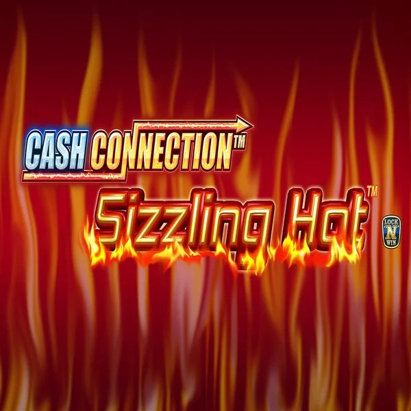 Cash Connection Sizzling hot slot logo by Novomatic at Spinsy Casino