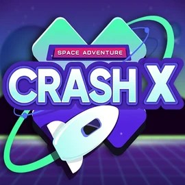 Crash X game by Turbo Games – logo hosted on Spinsy Casino
