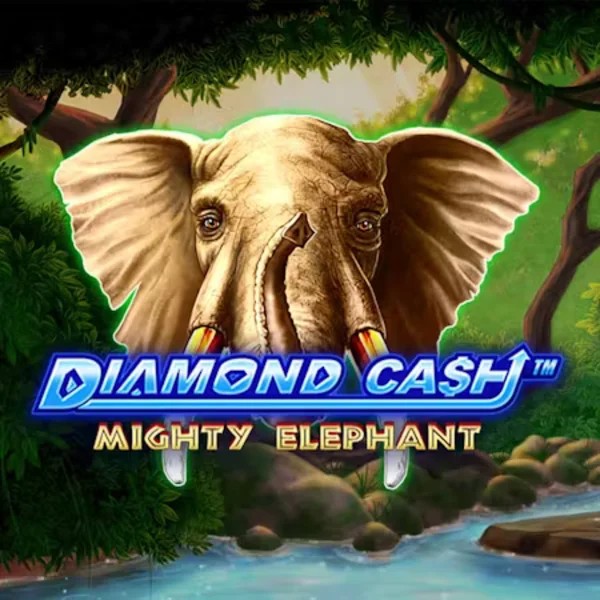 Diamond Cash Mighty Elephant casino game by Greentube – featured logo at Spinsy Casino