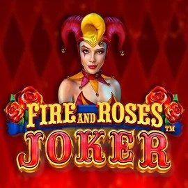 Fire and Roses Joker slot logo by Triple Edge Studios at Spinsy Casino