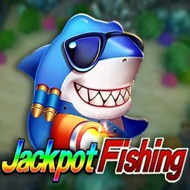Jackpot Fishing slot logo by TaDa Gaming at Spinsy Casino