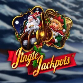 Jingle Jackpots game by Dragon Gaming – logo hosted on Spinsy Casino