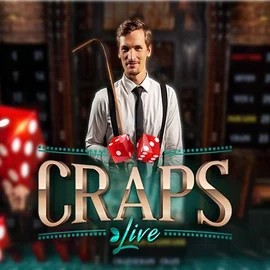 Live Craps slot visual from Evolution available on spinsy-casinoo.com