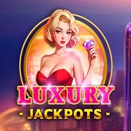 Luxury Jackpots casino game by Triple Cherry – featured logo at Spinsy Casino