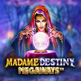 Madame Destiny Megaways by Pragmatic Play, showcased at spinsy-casinoo.com – game logo