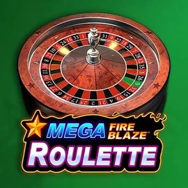 Mega Fire Blaze Roulette logo by Playtech Spinsy Casino