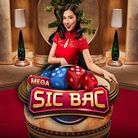Mega Sic Bac online game logo by Pragmatic Play on spinsy-casinoo.com