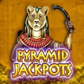 Pyramid Jackpots online game logo by King Show Games on spinsy-casinoo.com
