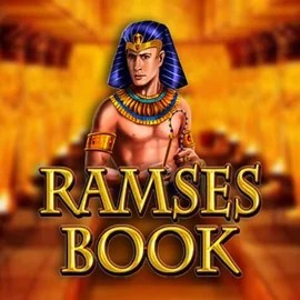 Ramses Book online game logo by Gamomat on spinsy-casinoo.com