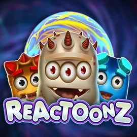 Reactoonz logo – Slots by Play'n GO at Spinsy Casino