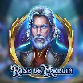 Rise of Merlin slot logo by Play'n GO at Spinsy Casino