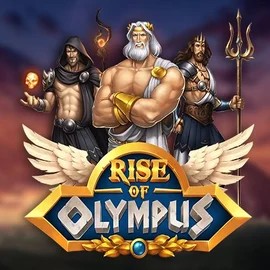Rise of Olympus slot logo by Play'n GO at Spinsy Casino