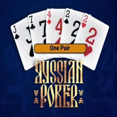 Official Table Games logo: Russian Poker by OneTouch Games at Spinsy Casino
