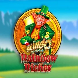 Play the Slingo Rainbow Riches slot by Gaming Realms on Spinsy Casino